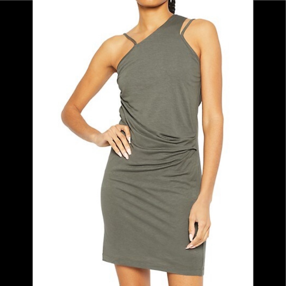 Helmet Lang Slate Grey Dress
